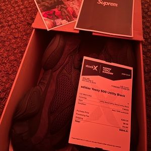 Yeezy 500 utility black 🤝